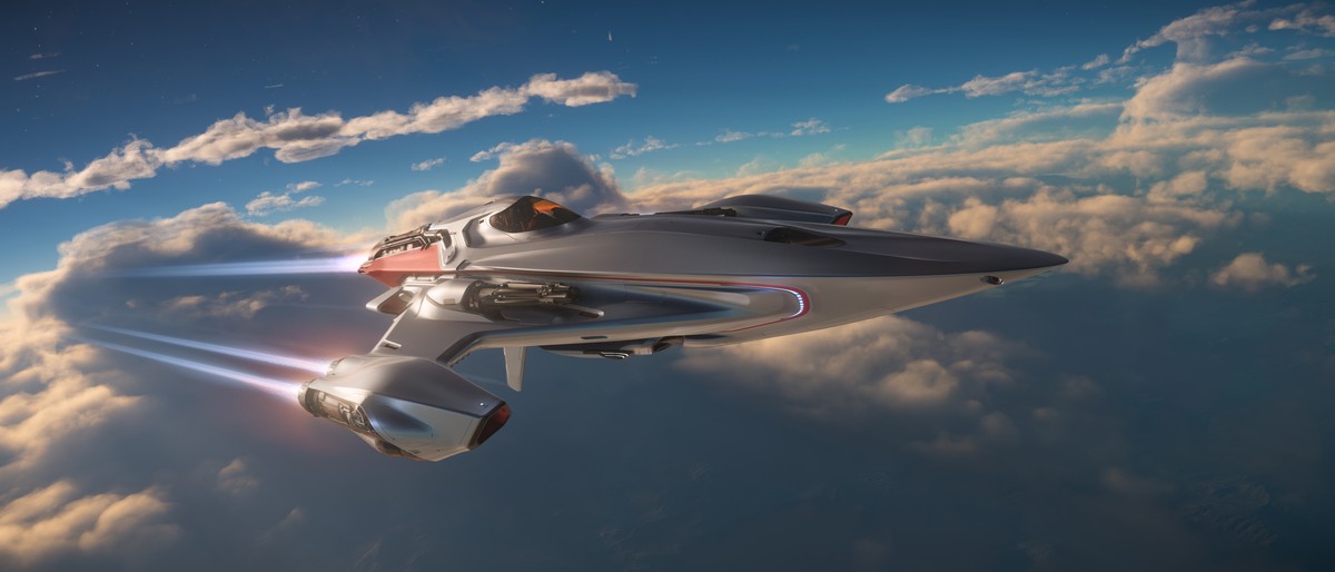 Stilisierte Darstellung der "L-21 Wolf"