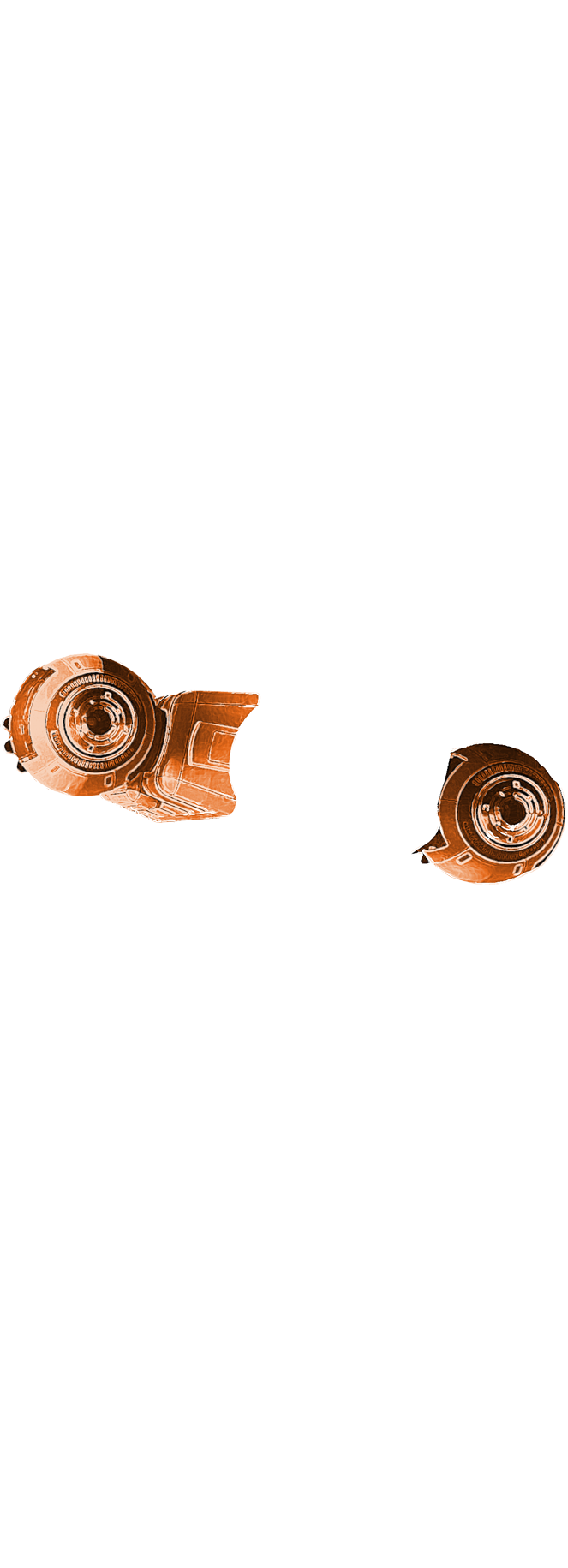 Stilisierte Darstellung der "Reliant Tana"