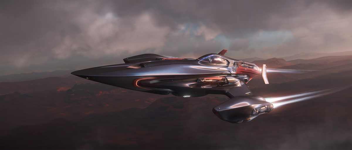 Stilisierte Darstellung der "L-22 Alpha Wolf"