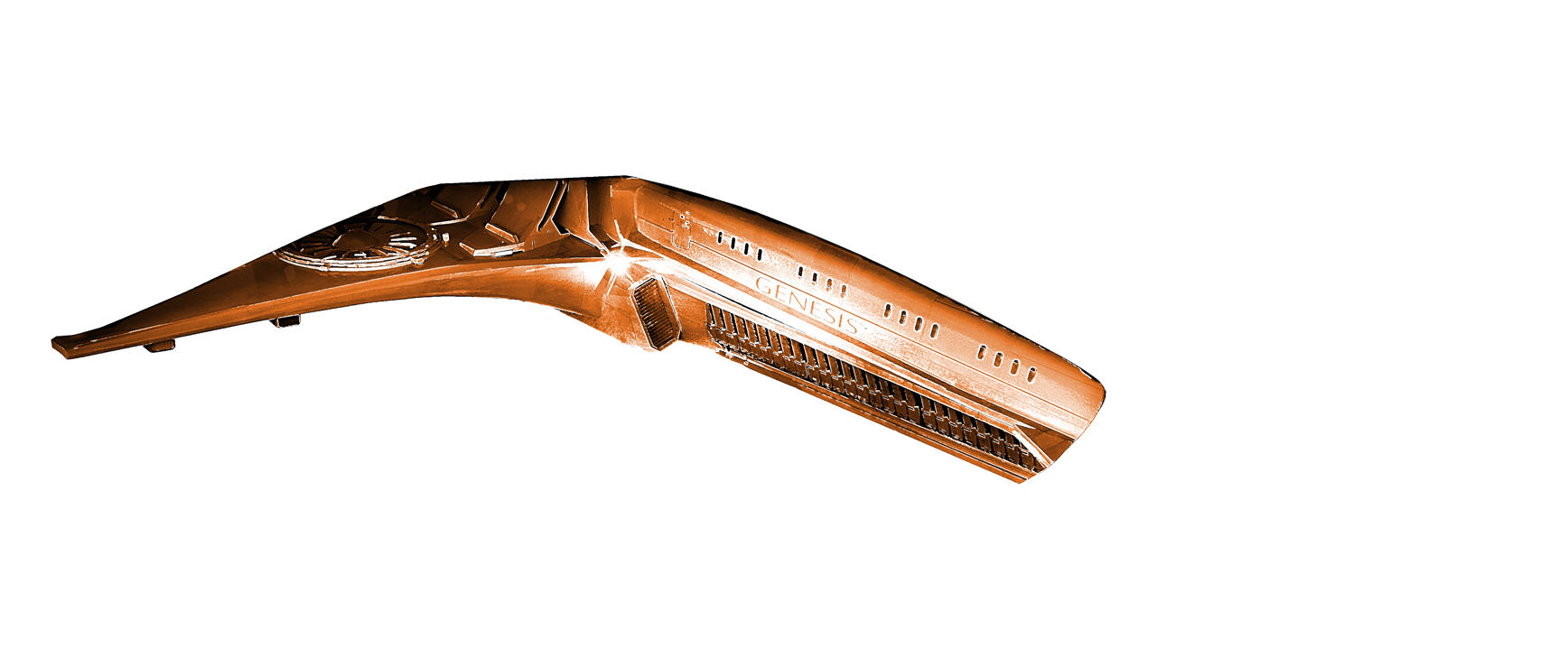 Stilisierte Darstellung der "Genesis"