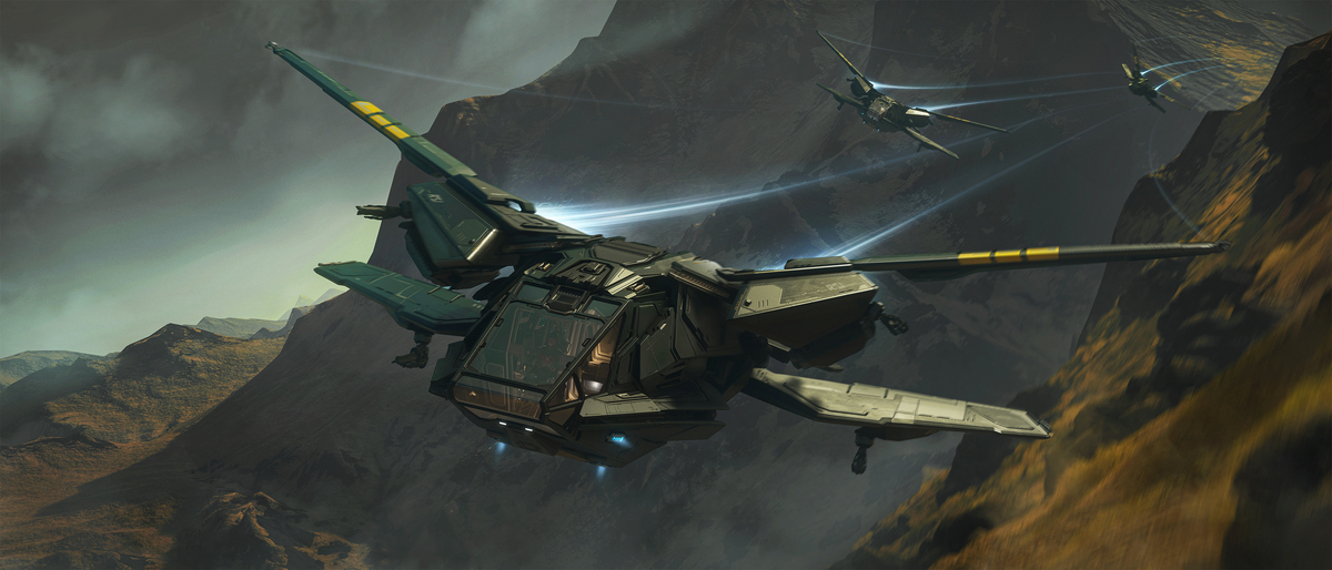 Stilisierte Darstellung der "Aurora Mk II"