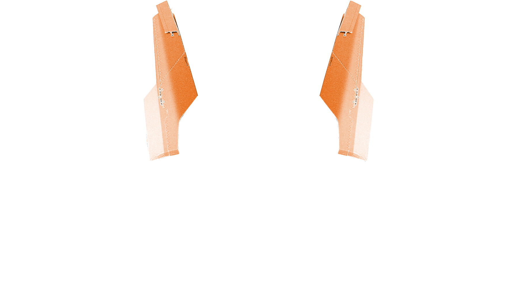 Stilisierte Darstellung der "Hawk"