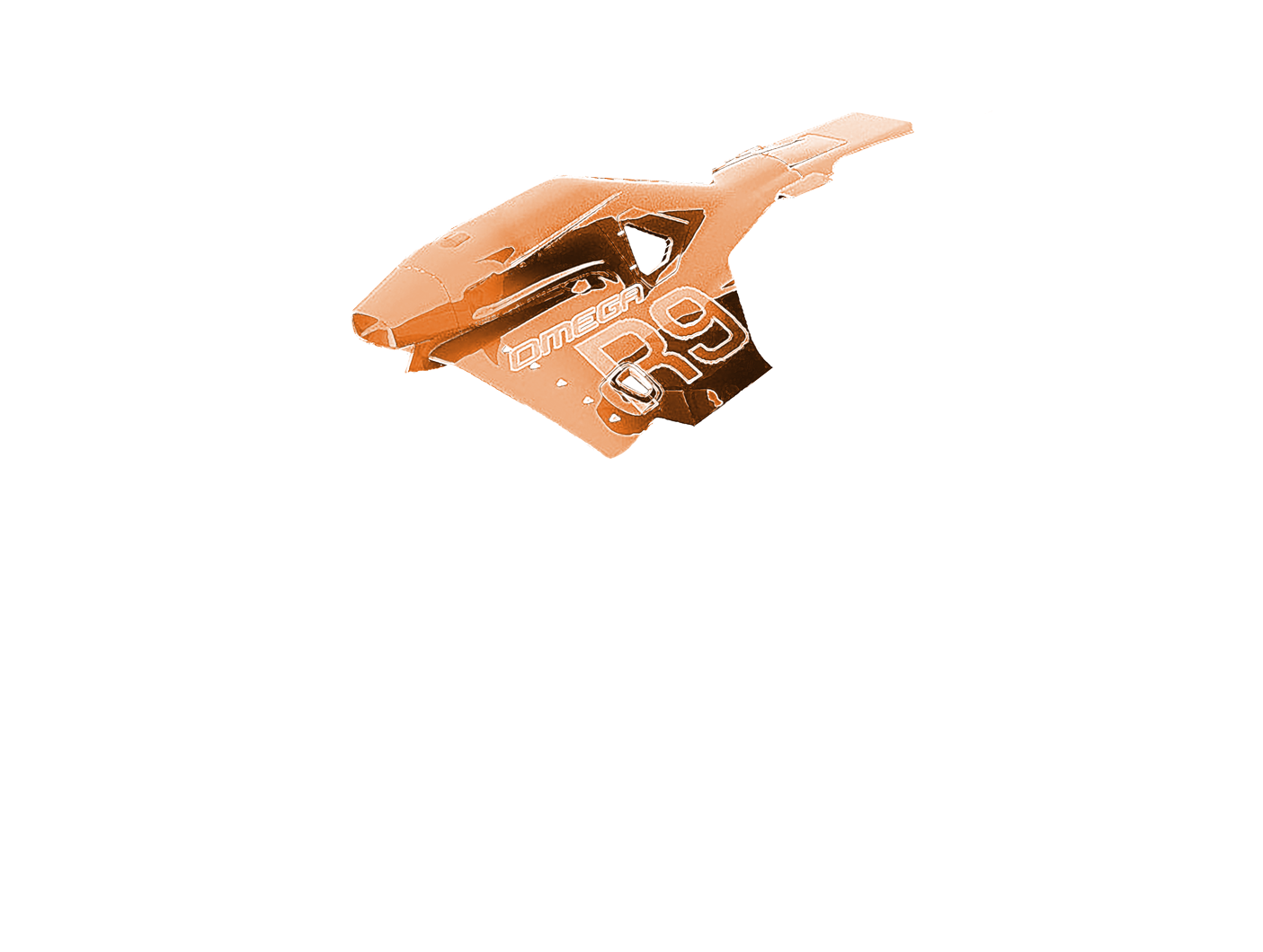 Stilisierte Darstellung der "Mustang Alpha Vindicator"
