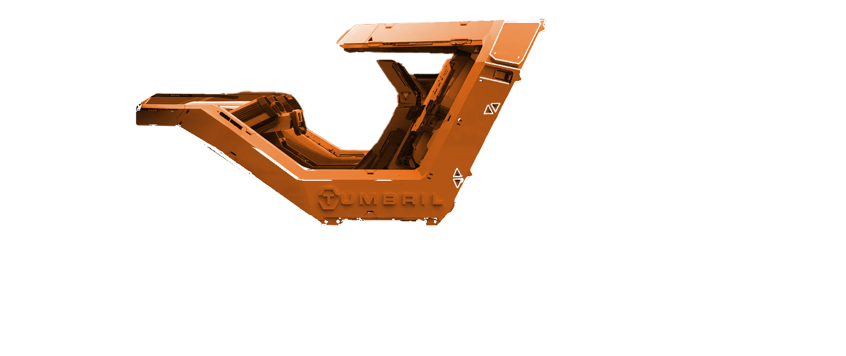 Stilisierte Darstellung der "Cyclone TR"